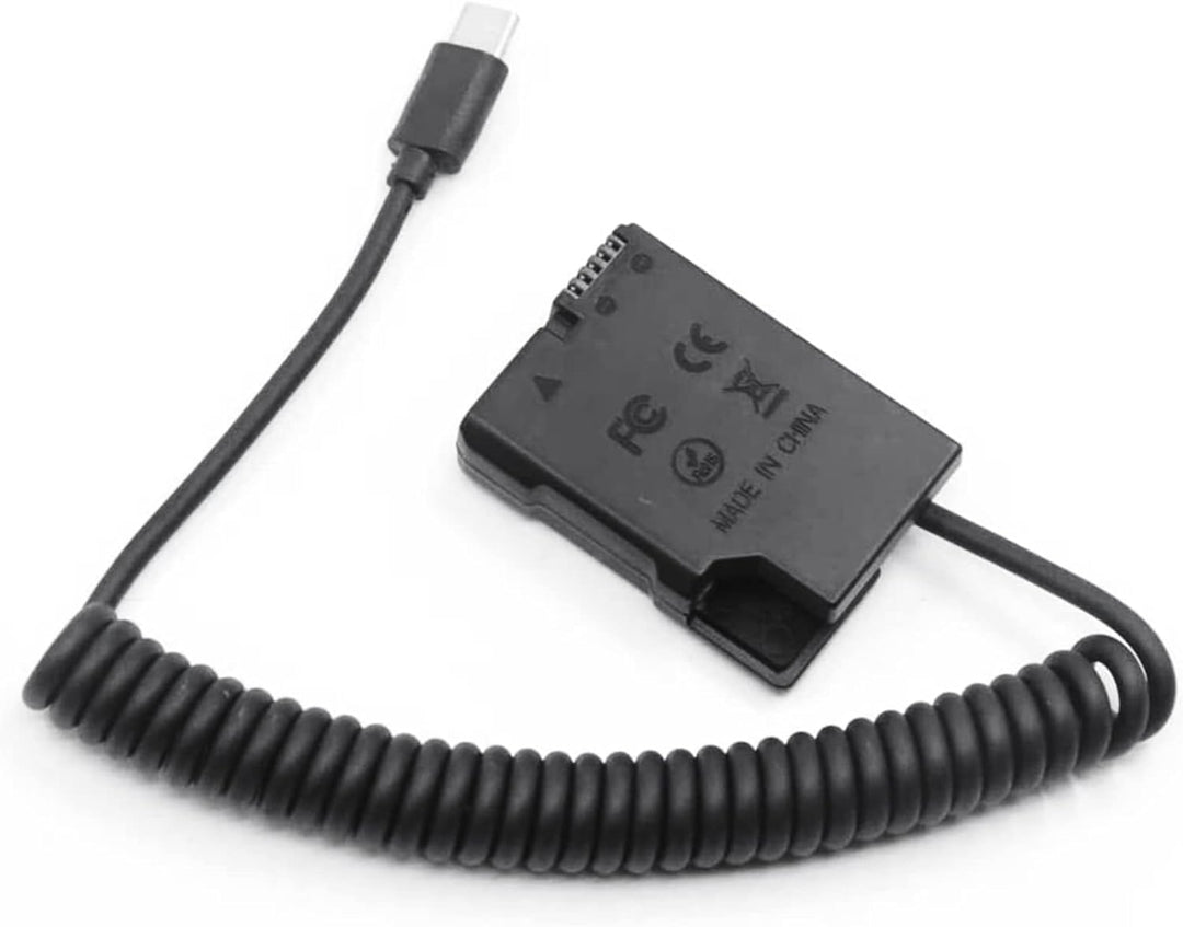 Raeisusp PD Spring Power Connector USB-C Kabel EN-EL14a Dummy Akku EP-5A DC Kupplung für Nikon D3100