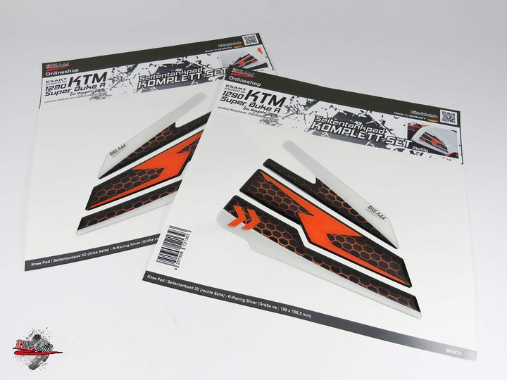 BIKE-label Seitentank Tankpad kompatibel für KTM 1290 Super Duke R 800472