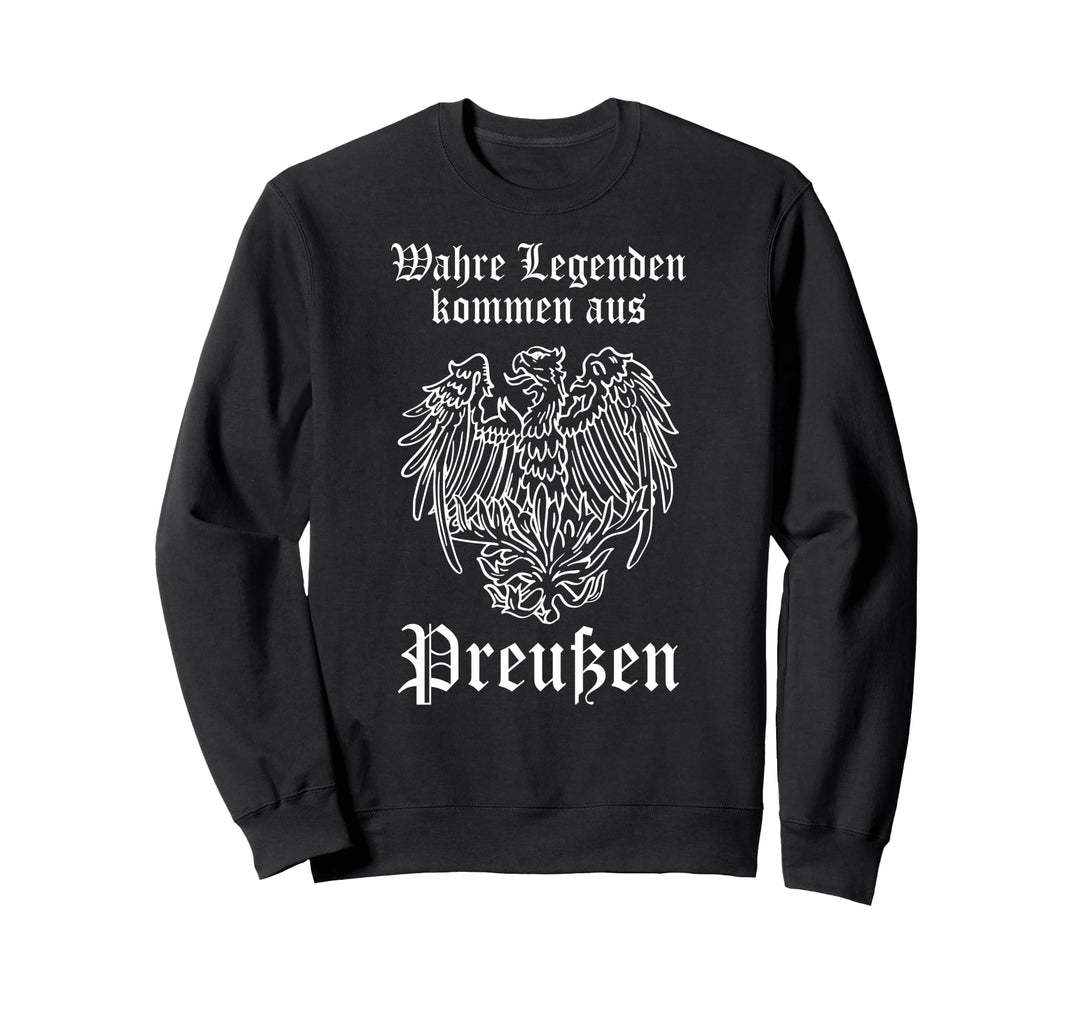 Preussen Spruch Stolz Adler Sweatshirt