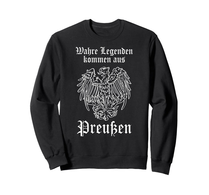 Preussen Spruch Stolz Adler Sweatshirt