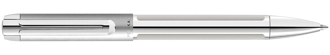 Pelikan 951996 Kugelschreiber Pura K40, silber Silver 1 Stück (1er Pack) Pelikan 951996, Silver 1 St