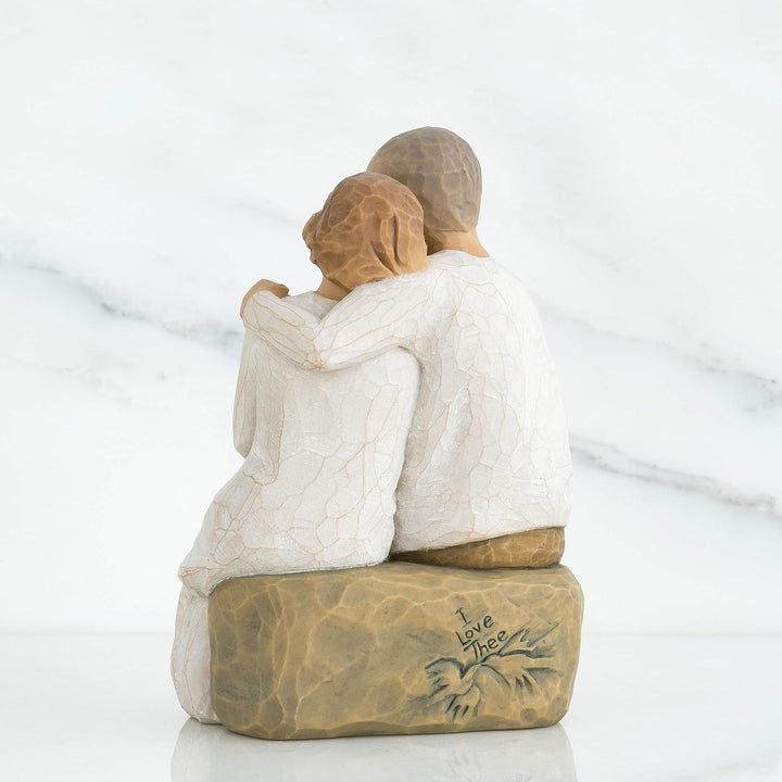 Enesco Willow Tree 26184 Figur Jahrestag, 7,6 x 3,8 x 15,2 cm, Natur Geburtstag / Jahrestag, Geburts