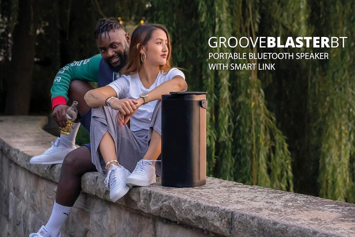 Reloop Groove Blaster Bluetooth® Lautsprecher AUX, NFC, USB Schwarz