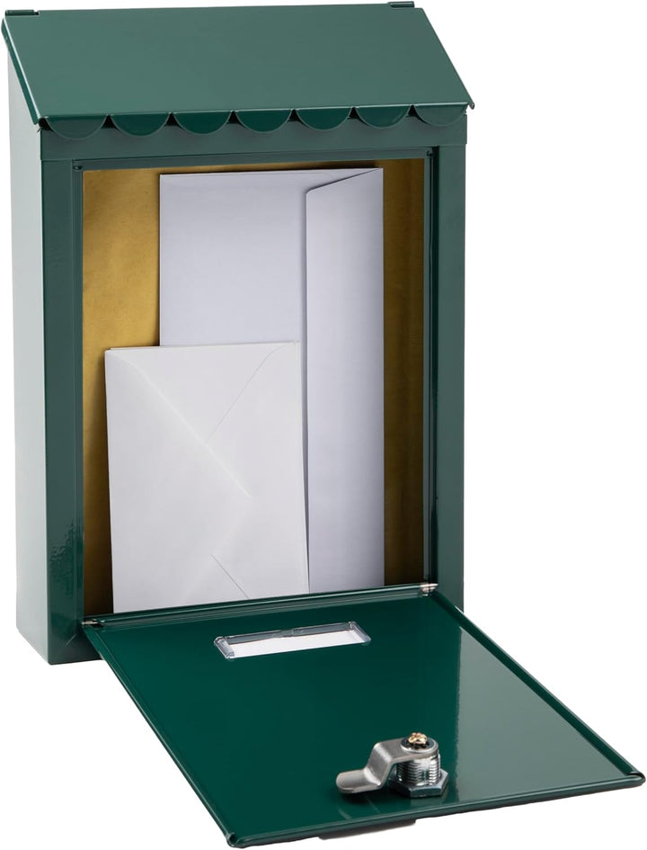 ARREGUI Civic E5723-C Briefkasten aus Verzinktem Stahl, Grösse S (DIN A5 Post), Wandbriefkasten für