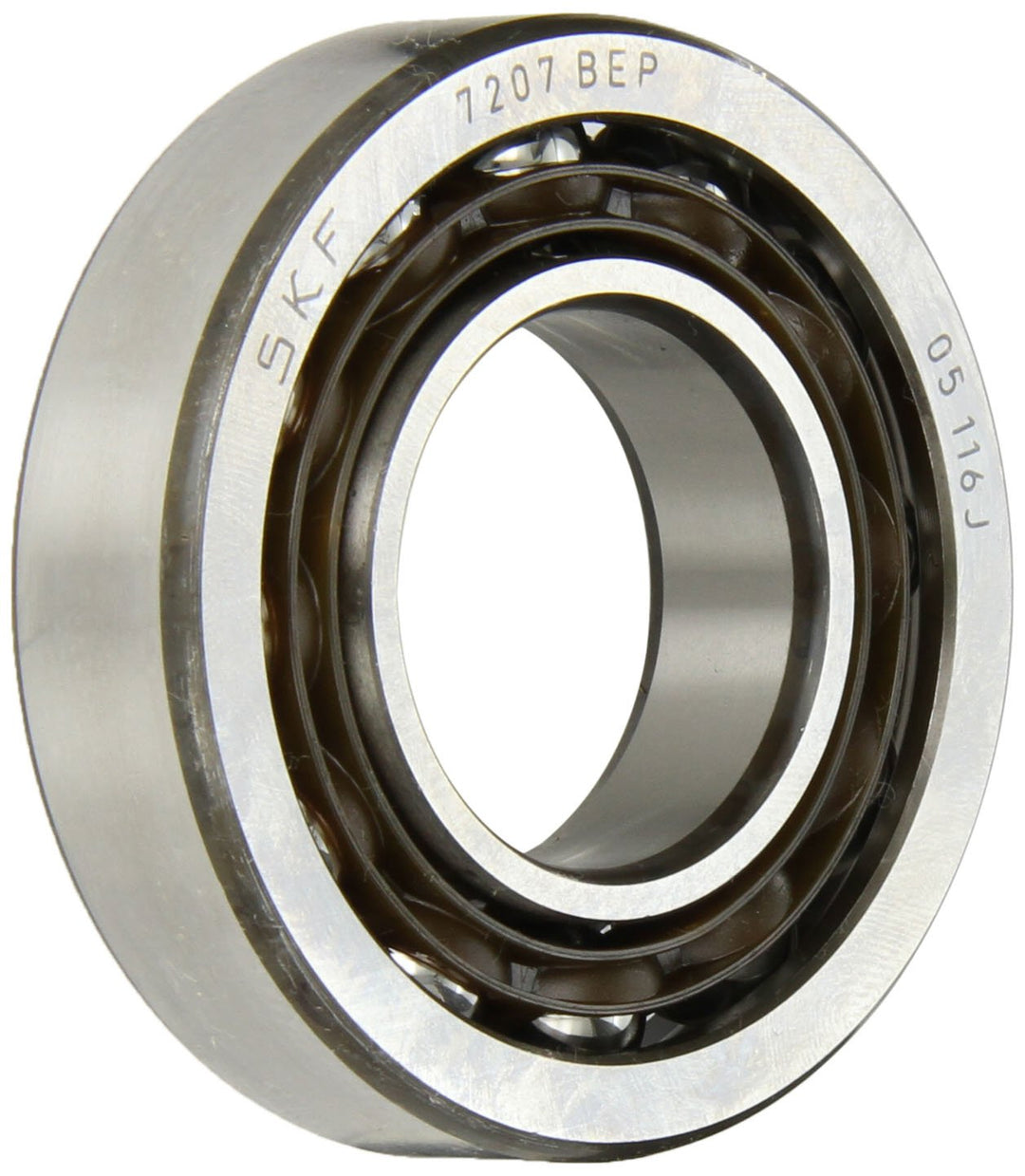 SKF 7207 BEP Winkelkontakt-Radial-Kugellager Stahl