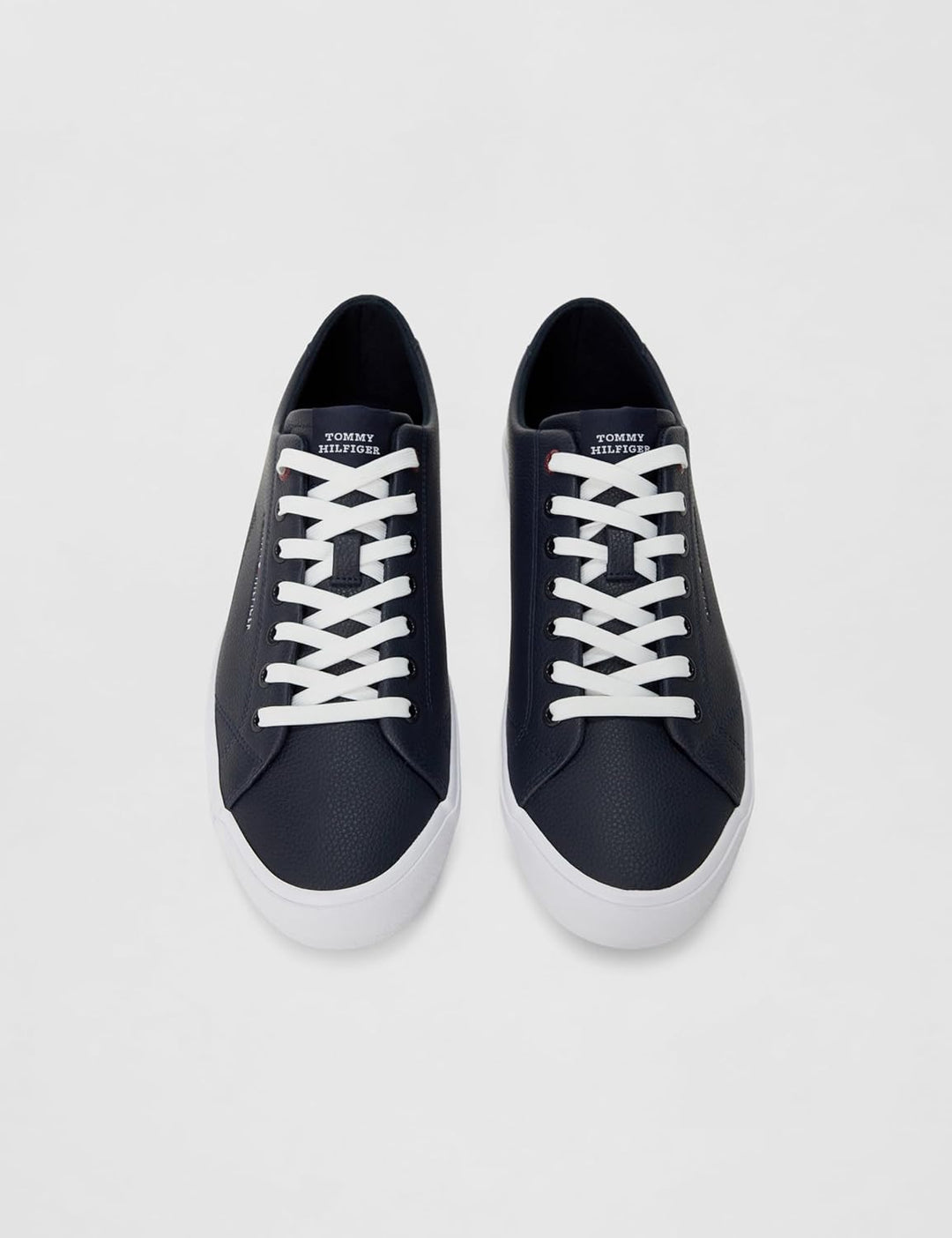 Tommy Hilfiger Herren Th Hi Vulc Core Low LTH Stripes Fm0fm04778 Vulkanisierte Sneaker 42 EU Blau De