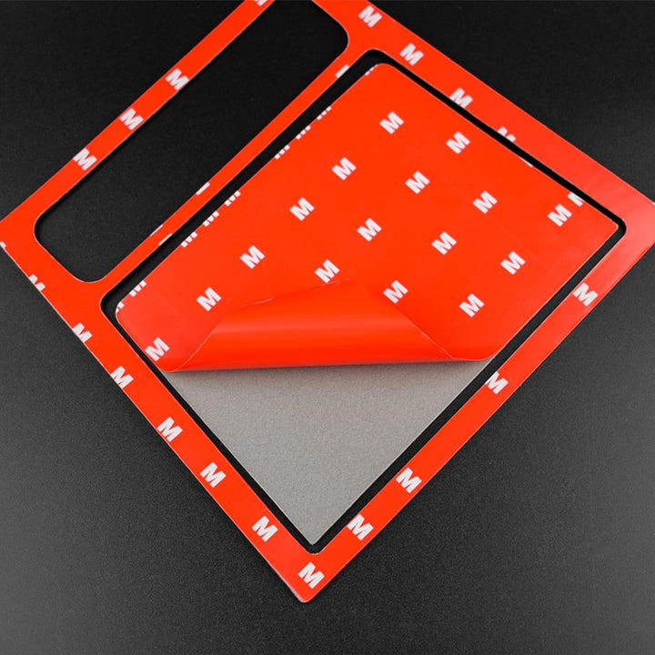 KUNGKIC Kohlefaser Aufbewahrungsbox Panel Auto-Aschenbecher Rahmen Abdeckung für Volkswagen VW Golf