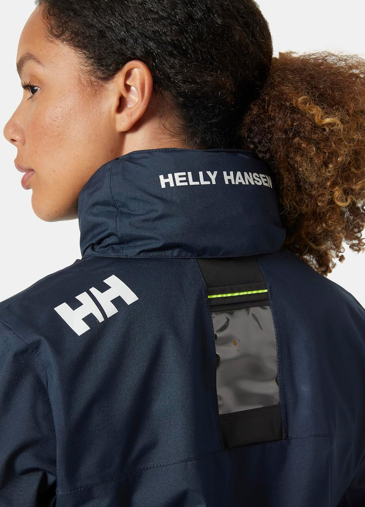 Helly Hansen Damen Crew Hooded Midlayer Jacke XS Marineblau, XS Marineblau