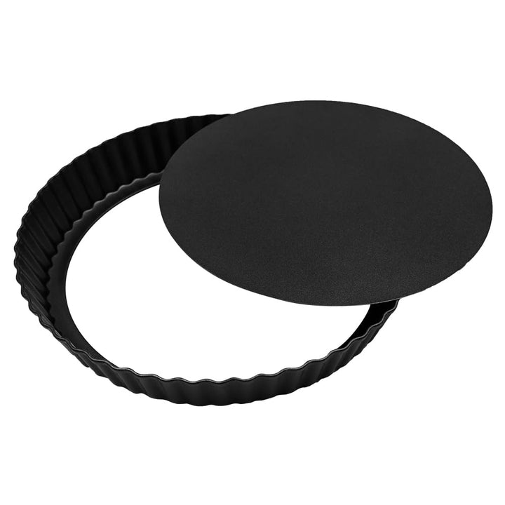 Namvo Quicheform 20 cm, hochwertiges Quicheform- und Tarteform-Set, antihaftbeschichtete Backform au