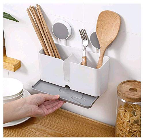 Halterung für Besteck Küchenablage Besteckhalter Spülbecken Organizer Küche Drainer Rack Utensilienh
