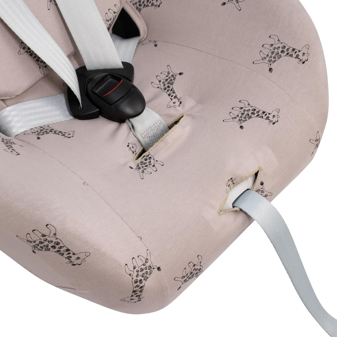 JYOKO KIDS Bezug kompatibel mit Cybex Gold Sirona - M2 I-Size, GB Vaya I-Size (GIRAFFE, M2 iSize) Sa