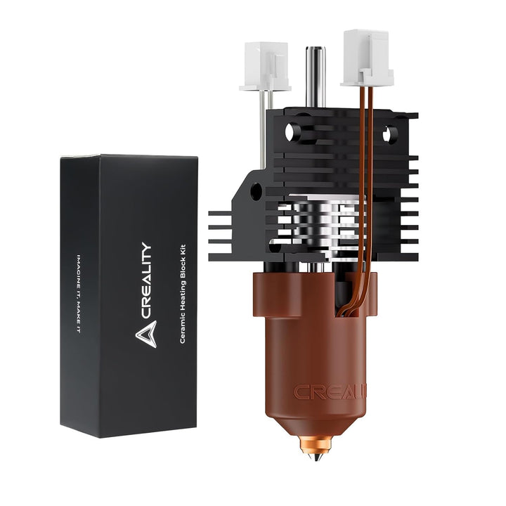 Creality Offizielle K1 SE Upgrade Keramik Heizblock Kit, Neue Version mit Schnallenanschluss, Unters