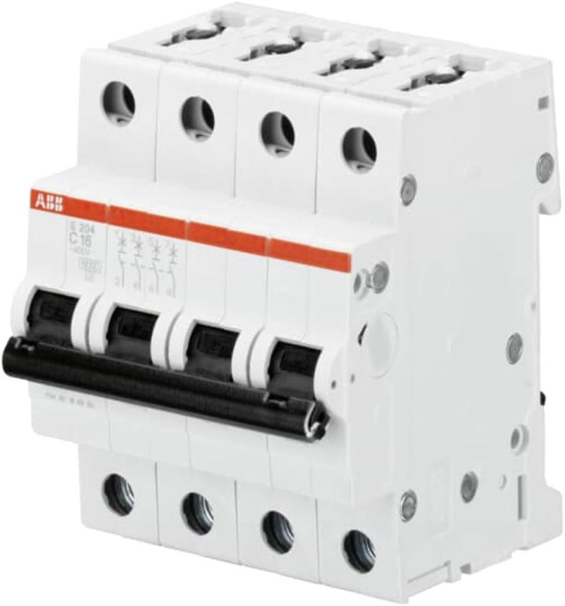 ABB 2CDS254001R0164 Automatikschalter, Weiss und Rot, Standard