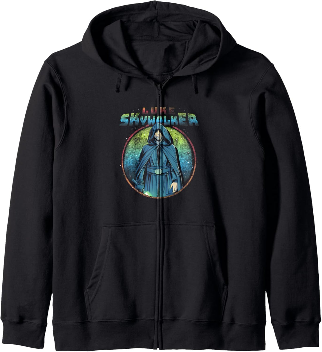 Star Wars: The Mandalorian Luke Skywalker Neon Circle Kapuzenjacke