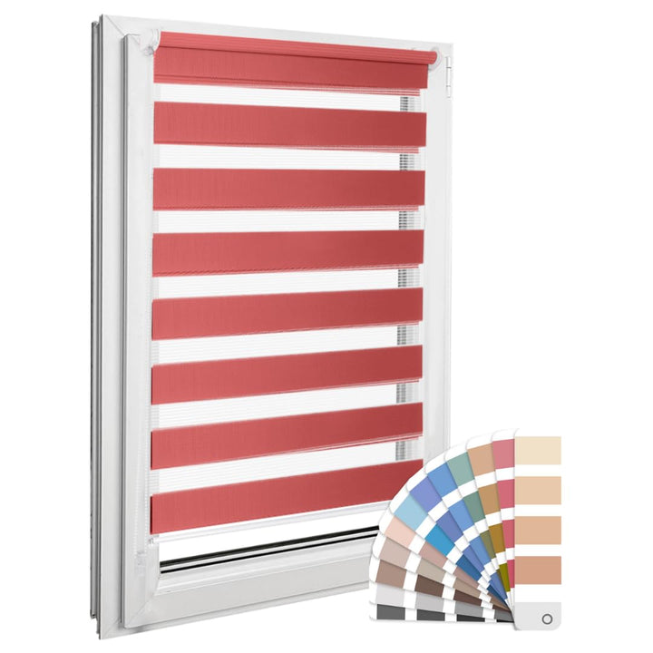 Home-Vision® DuoRollo Klemmfix, Doppelrollo ohne Bohren mit Klämmträgern, Rollos für Fenster und Tür