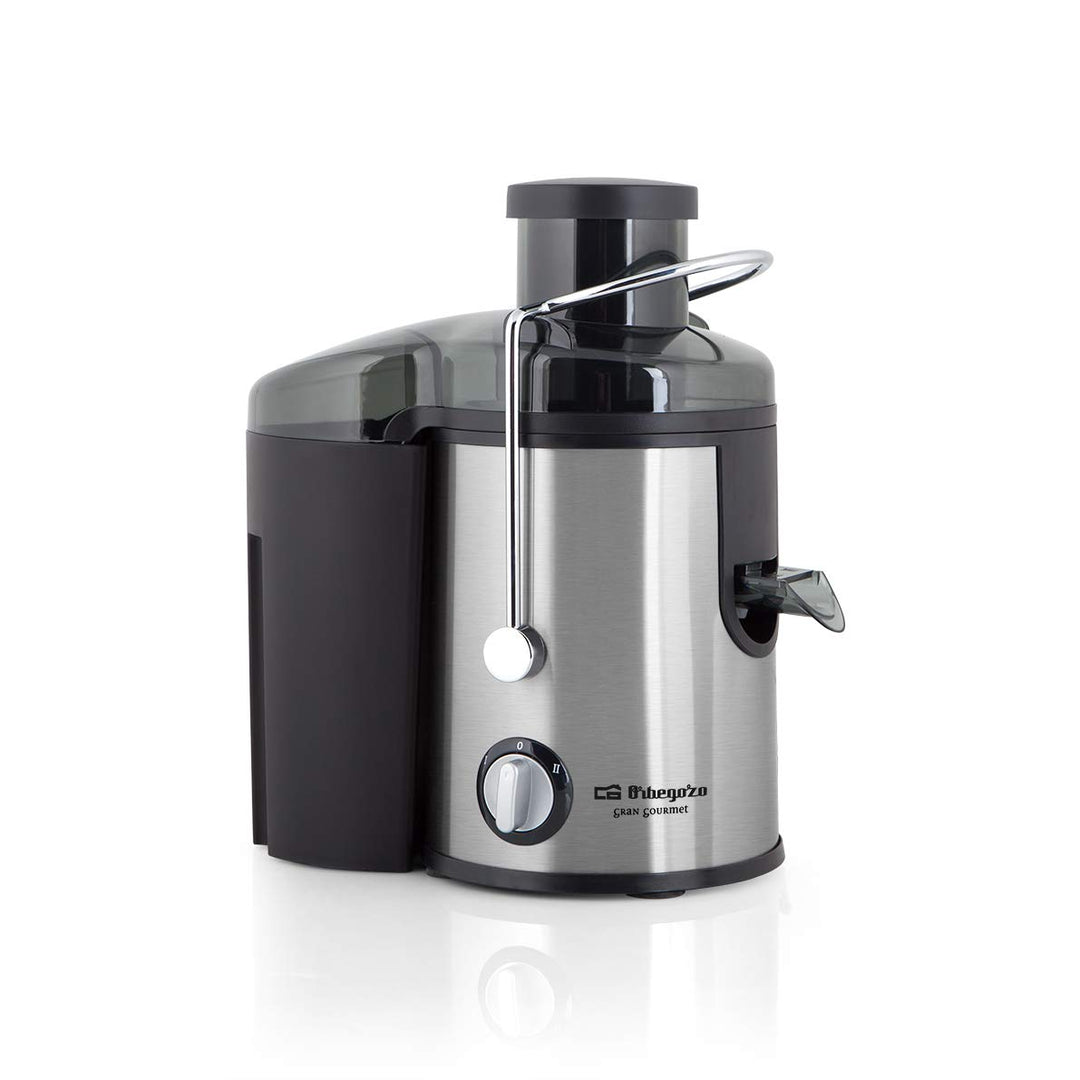 Orbegozo LI 5060 - Entsafter für Gemüse und Obst, Edelstahl, breite Öffnung von 65 mm, Anti-Tropf, 6