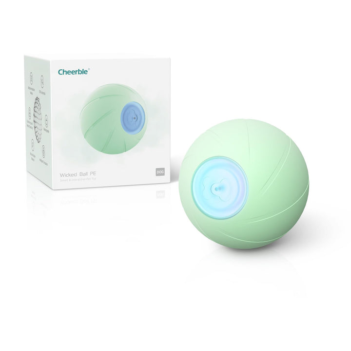 Cheerble Wicked Ball PE, 3 Interaktionsmodi Interaktives Hundespielzeug Ball, Selbstrollender Ball H