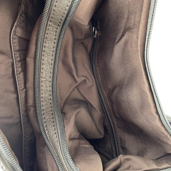 kennydoo Rucksacktasche I 2in1 Damen Rucksack und Handtasche in Einem I Schultertasche einfarbig uni