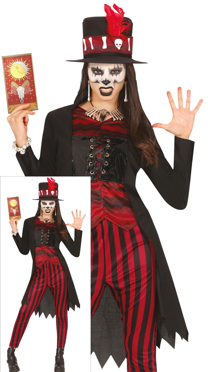 FIESTAS GUIRCA, S.L. Voodoo Zauberin Kostüm für Damen, L