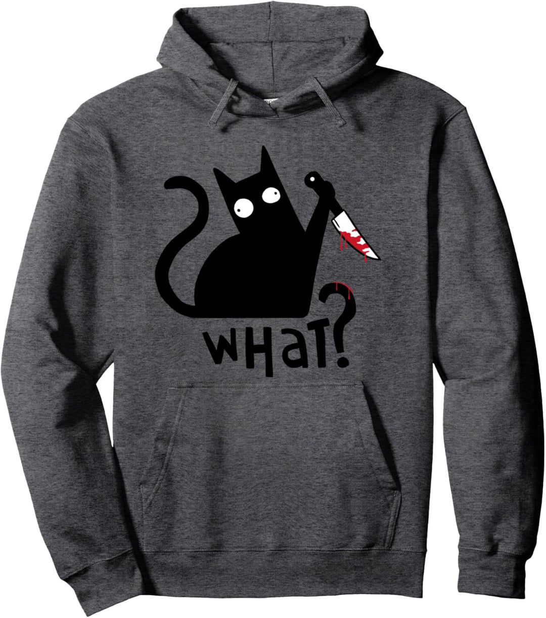 Lustiges Katzen Mieze Katze Katzenmama Psycho Katze Pullover Hoodie