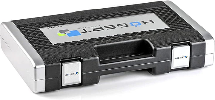 Högert HT1R465 Werkzeugsatz, schwarz/Blau, 3/8” 36 teilig, 36 teilig