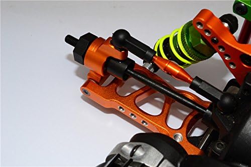 GPM HPI Sport 3 Flux Tuning Teile Aluminium Rear Knuckle Arm - 1Pr Gray Silver