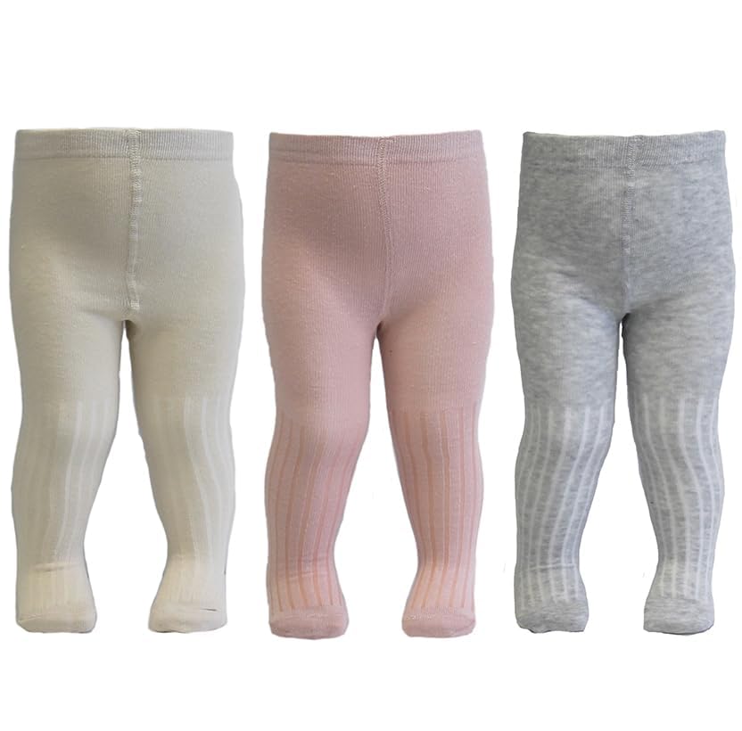 Tiny One Strumpfhose Baby & Kinder | Allergenfrei Bio Baumwolle | Elastische Babystrumpfhosen mit Ru