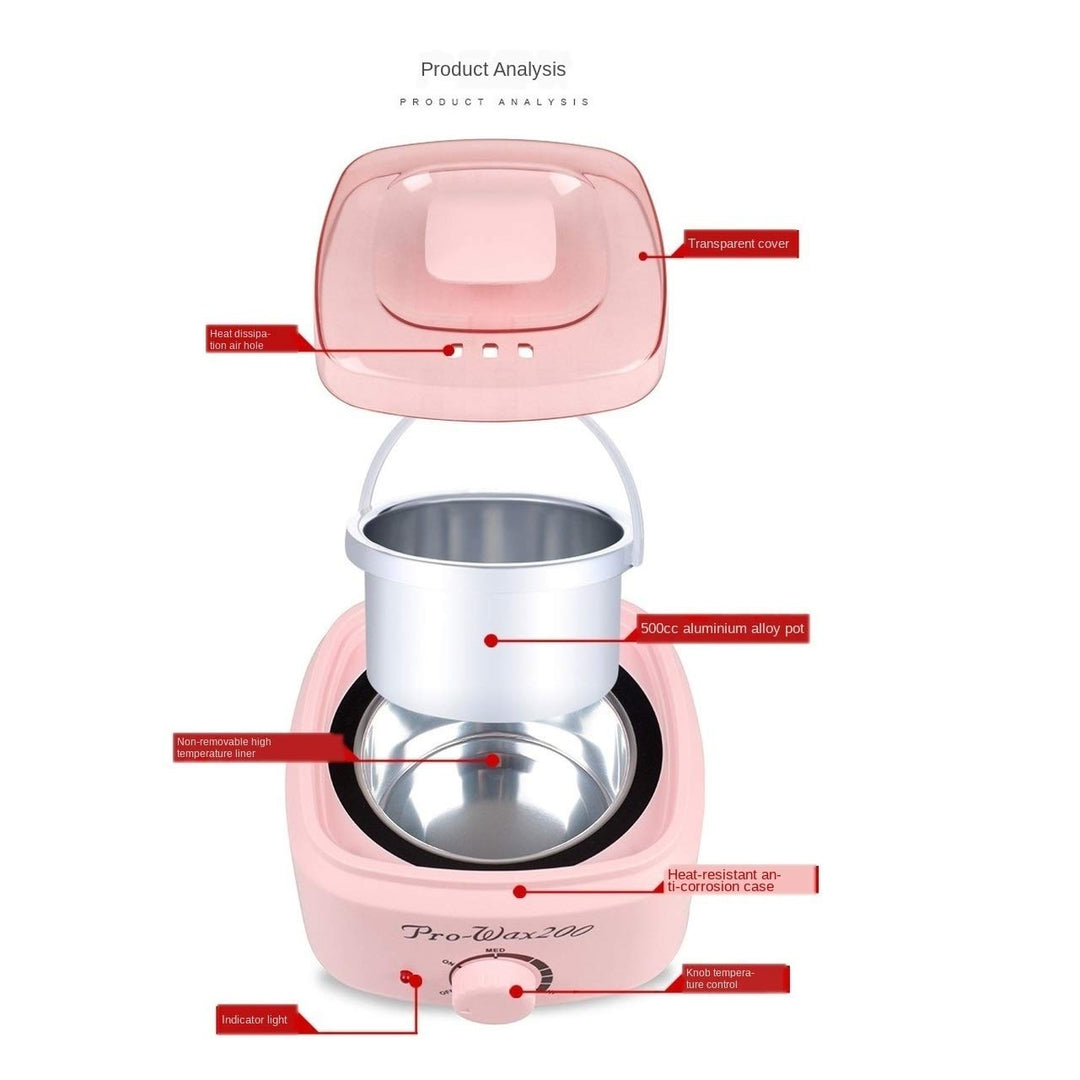 Apore Wachswärmer Wachs Haarentfernung, Wachsmaschine Set Wax Warmer Heater Waxing Kit Wachserhitzer