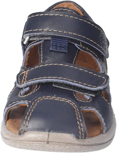 PEPINO Ricosta Mädchen und Jungen Kletthalbschuhe KASPI,Halbschuhe,WMS:Mittel, Blau 180