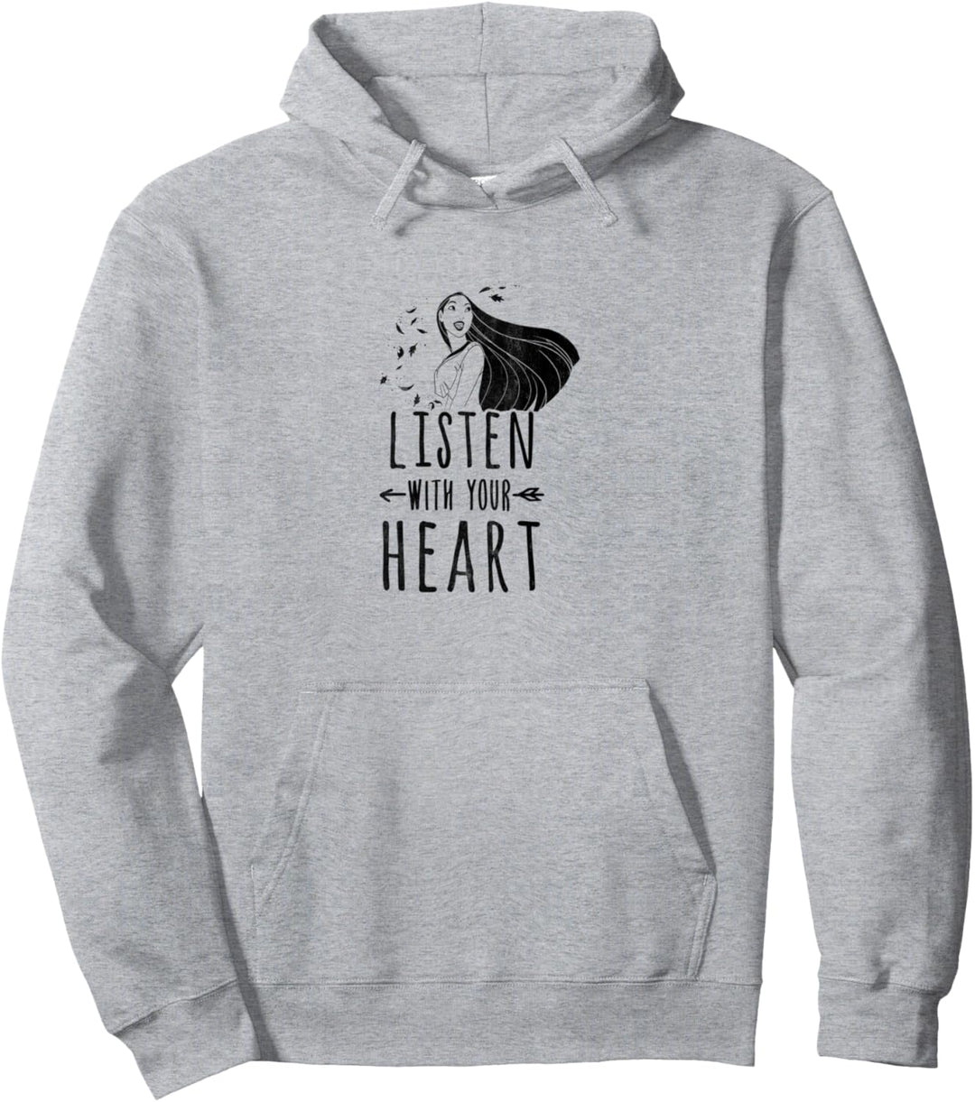 Disney Pocahontas Listen With Your Heart Pullover Hoodie