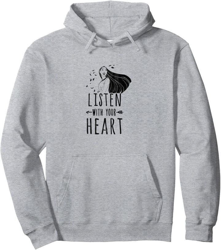 Disney Pocahontas Listen With Your Heart Pullover Hoodie