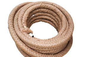 Drainagerohr DN50/10m mit Kokosfilter Entwässerungsrohr Sickerrohr Kunststoffrohr Drainagevlies Entw