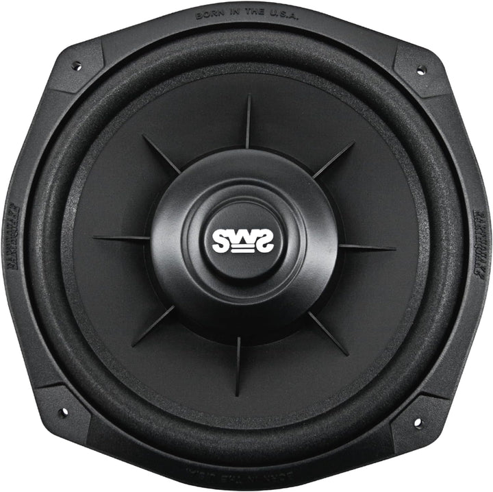 Earthquake Sound SWS-8Xi Tieftönersystem, Untersitz-Subwoofer, 2 Ohm, 1 Stück, 8 Zoll, Schwarz