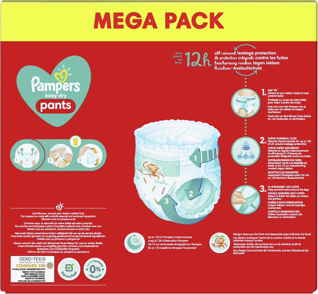 Pampers 8006540057728 Luierbroekjes, mehrfarbig