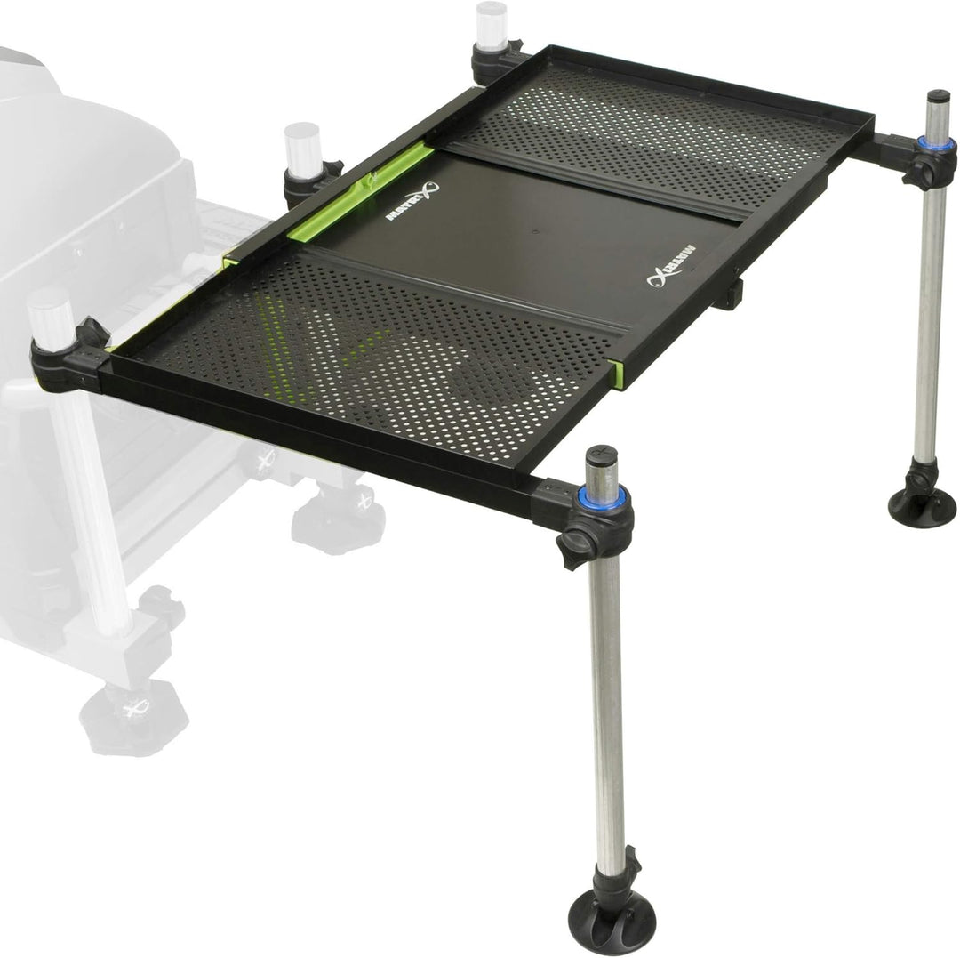 Fox Matrix Extending Side Tray - Anbau Plattform für Sitzkiepe zum Stippangeln & Feederangeln, Ablag