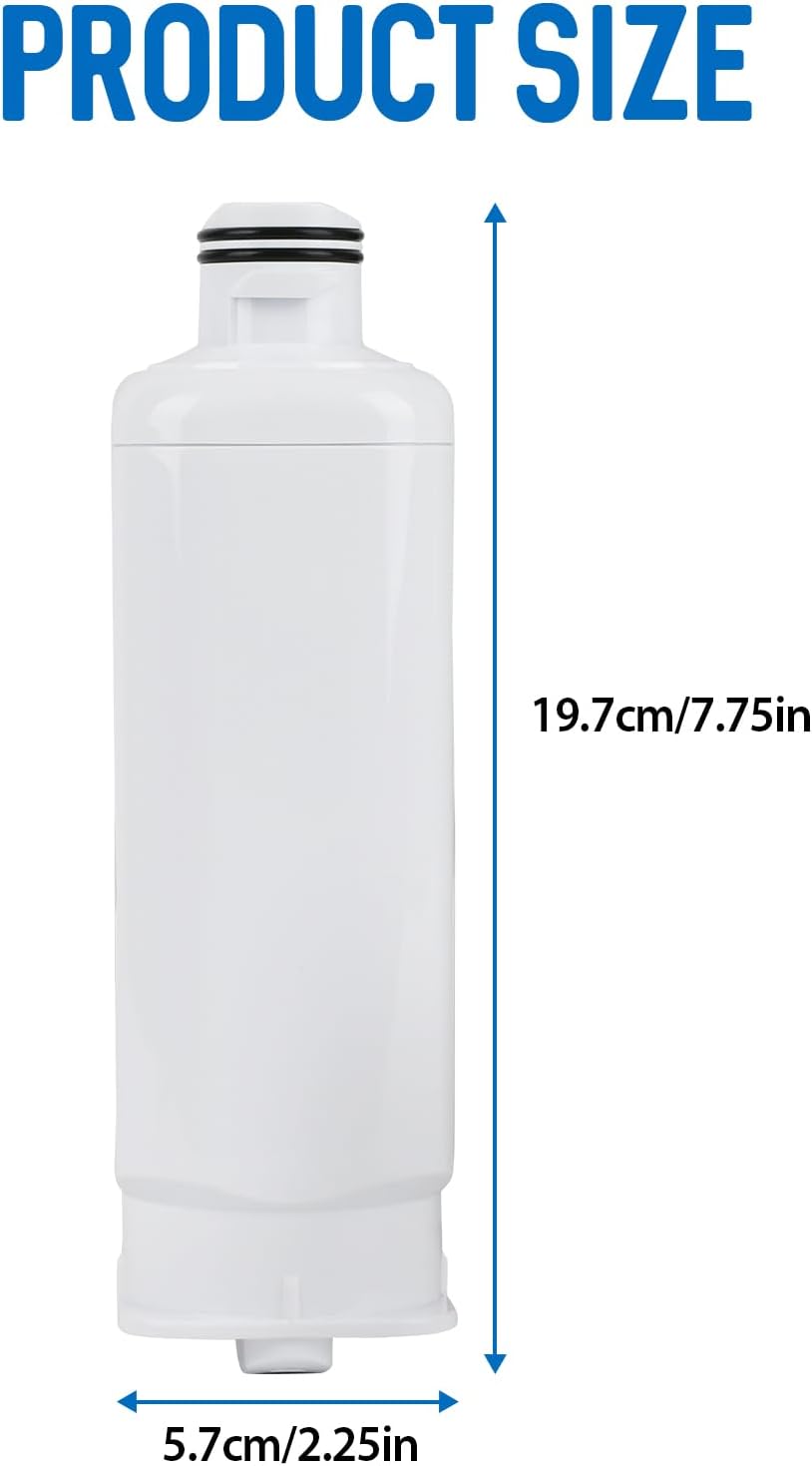 2 Stück Kühlschrank Wasserfilter, Ersatz Kühlschrank Wasserfilter kompatibel mit Samsung DA97-17376B