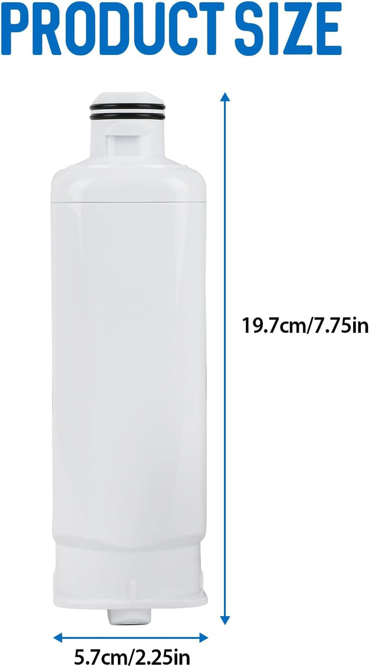 2 Stück Kühlschrank Wasserfilter, Ersatz Kühlschrank Wasserfilter kompatibel mit Samsung DA97-17376B