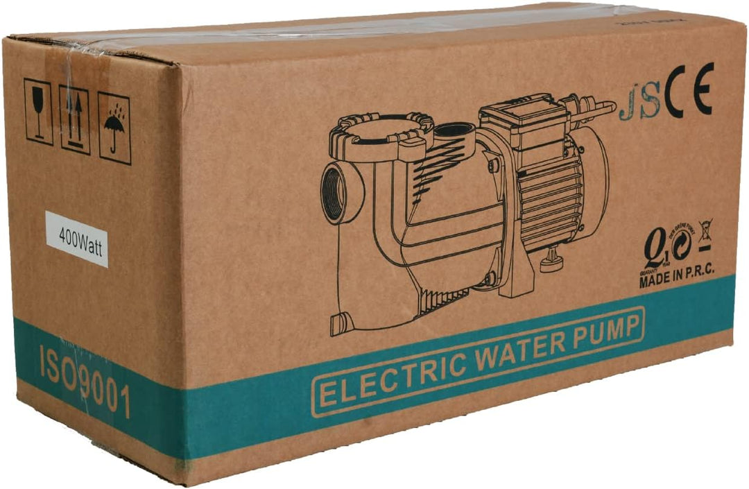 AquaForte Aqualoon EZ Clean 400 Filterset inklusive Pumpe mit Vorfilter und Filtertankhöhe 550 mm, 4
