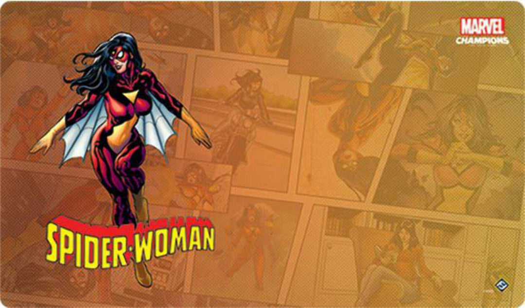 Fantasy Flight Games - Marvel Champions: Game Mat: Spider-Woman - Card Game