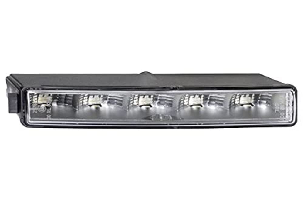 HELLA - LED-Tagfahrleuchte - LEDayLine - 12V - gerade - Lichtscheibenfarbe: glasklar - LED-Lichtfarb