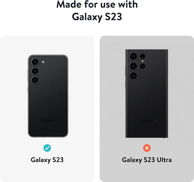 Mous - Hülle für Samsung Galaxy S23 - Carbonfaser - Limitless 5.0 - Handyhülle S23 MagSafe-Kompatibe