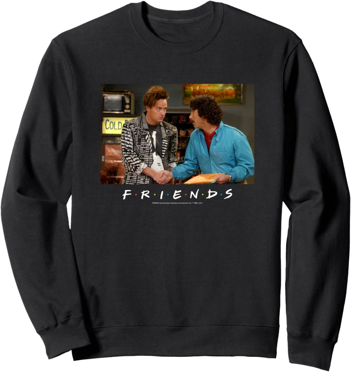 Friends Ross Chandler Retro Handshake Sweatshirt