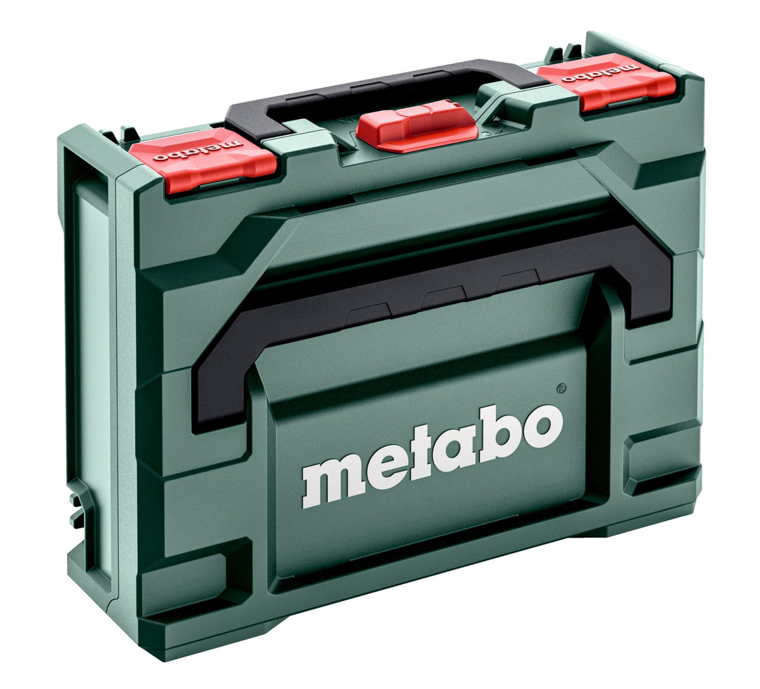 metabo metaBOX 118 für BS/SB, 12V - Robuster Werkzeugkoffer, stapelbar, wasserfest, 125 kg Traglast,
