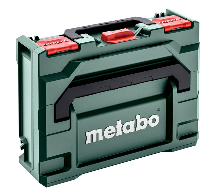 metabo metaBOX 118 für BS/SB, 12V - Robuster Werkzeugkoffer, stapelbar, wasserfest, 125 kg Traglast,