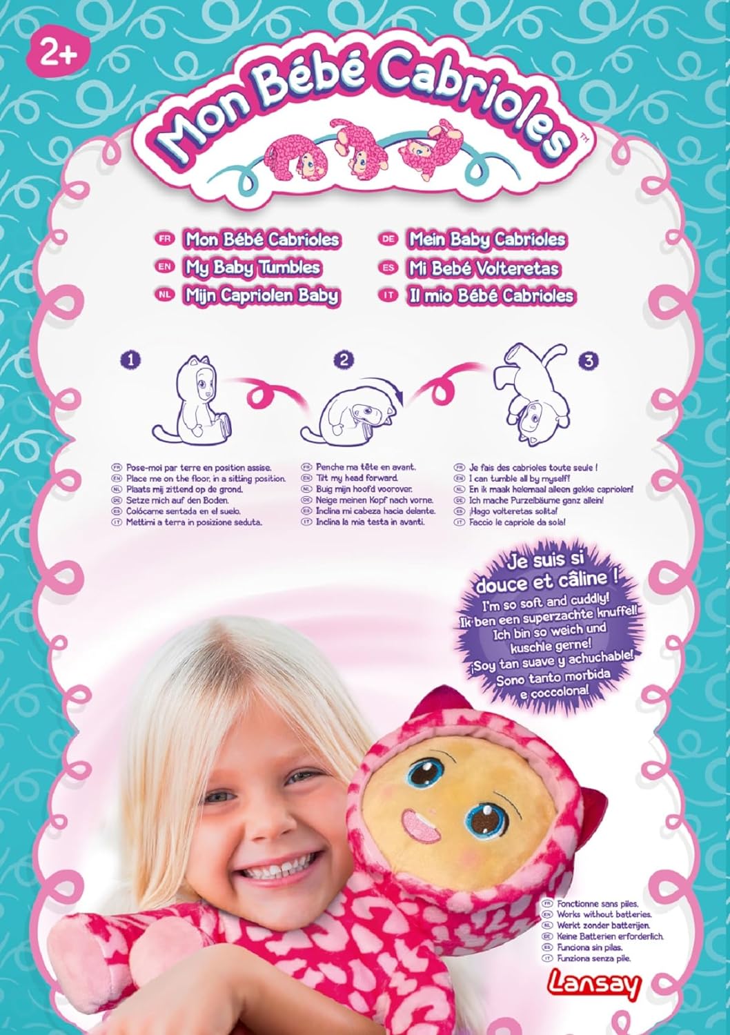 Mon Bébé Cabrioles 55051 Toys, one Size