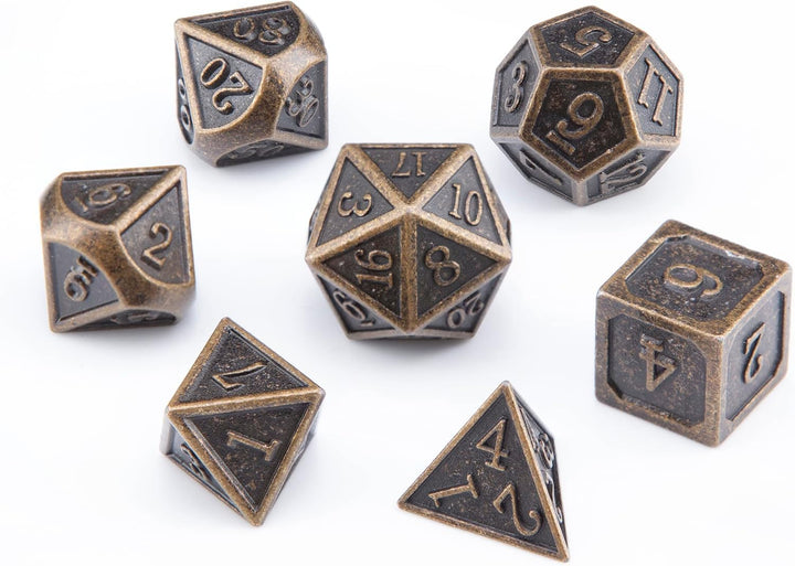 Melia Games RPG Würfelmatte zum Rollen inklusive Würfel Set - handgefertigte Würfelunterlage aus Ech