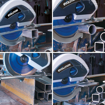 Evolution Evoblade 230 AL Kreissägeblatt für Stahl, 230 mm, Wolframcarbid (TCT)