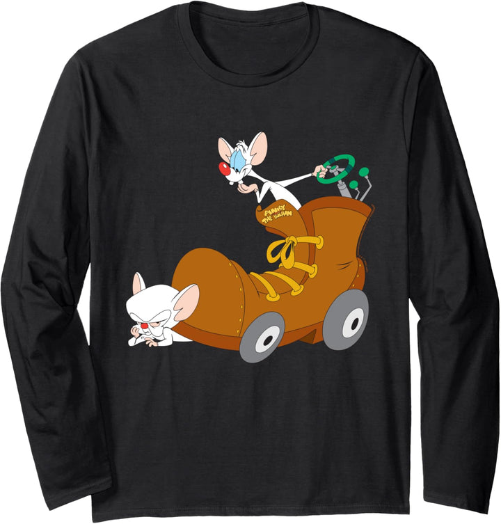 Animaniacs Pinky and the Brain, Tractor Shoe Langarmshirt