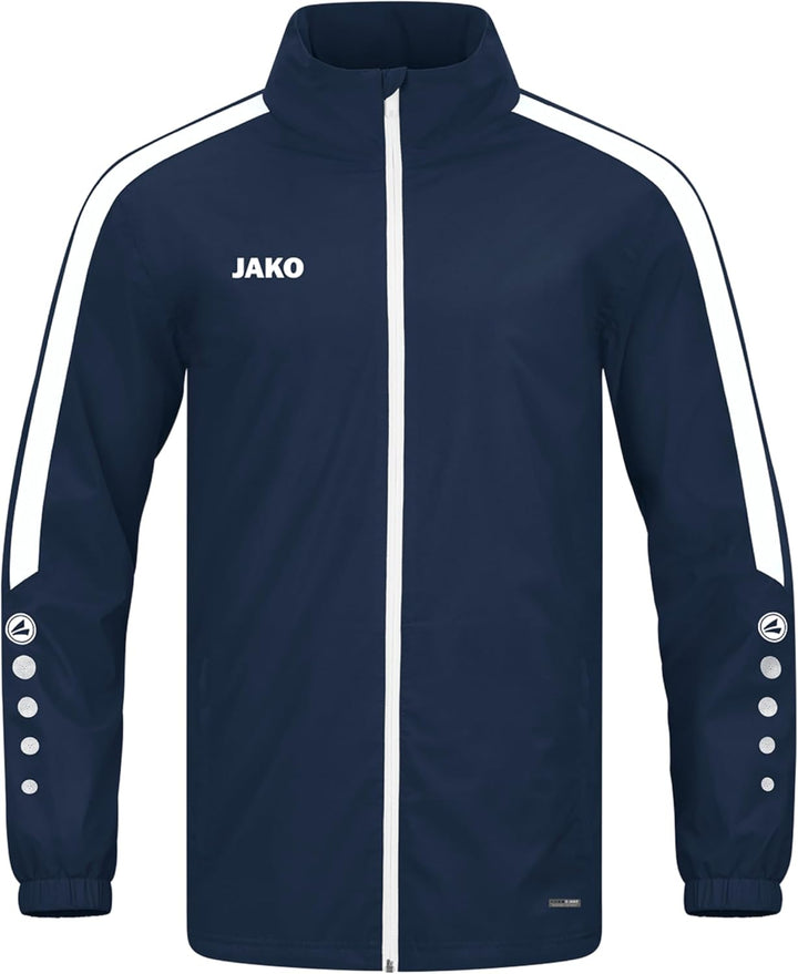 JAKO Allwetterjacke Power - Wasserabweisende & windfeste Funktionsjacke für Herren & Damen 100% Poly