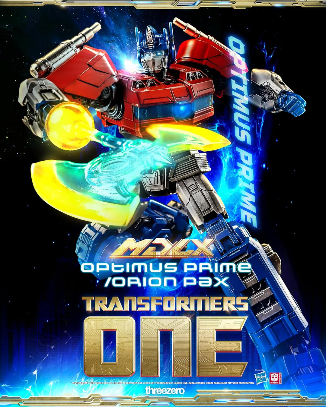 threezero store Transformers One: Optimus Prime Orion Pax MDLX Actionfigur